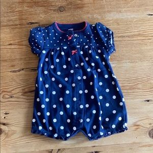 Baby girl, Carter’s romper.